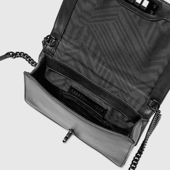 Excellent condition leather all black with black hardware handbag. - Picture 3 of 5